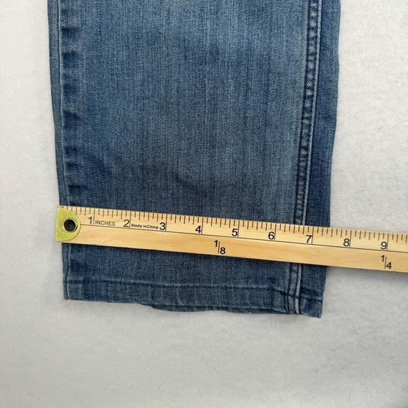 Mango Christy Bootcut Jeans Womens Size 8 Medium Blue Low Rise - Picture 13 of 15